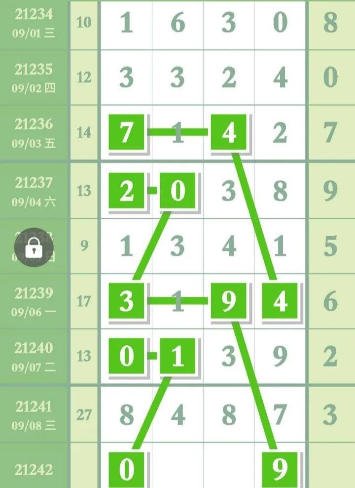排列五走势图综合版专业版带连线，解锁数字彩票的奥秘，解锁数字彩票奥秘，排列五走势图综合版专业版带连线