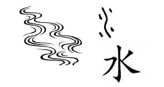 水的韵律，带水字汉字的诗意探索，水韵诗情，带水字汉字的诗意探索