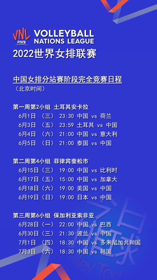 2021世界女排联赛赛程，群雄逐鹿，巾帼风采再绽光芒，2021世界女排联赛，群雄逐鹿，巾帼风采再绽光芒